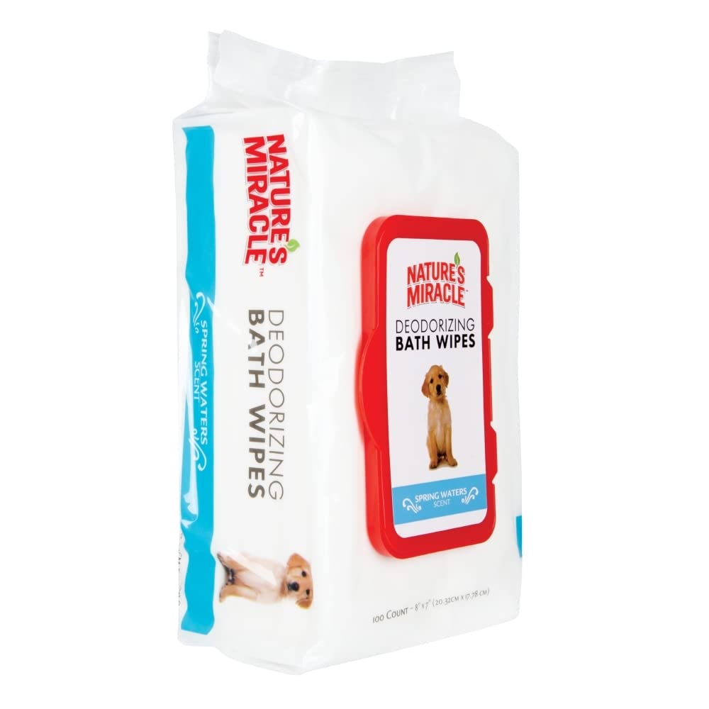Nature's Miracle Deodorizing Bath Wipes for Dogs Pricepulse