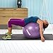 YOGU Stability Exercise Ball 65cm Yoga Balance Ball Birthing Ball with Air Pump Anti-Slip & Anti-Burst Supports 2000lbs Great for Yoga Pilates Abdominal Workout Fitness Ball and Office Chair