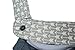 Mila Millie Premium 2 Packs Drool and Teething Reversible Cotton Pad - Fits Ergobaby Four Position 360 and Most Baby Carrier - Gray Arrow Cross Design - Hypoallergenic