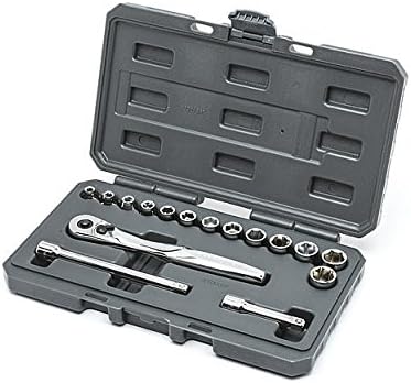 Craftsman 16pc 3/8" Drive Metric Socket Wrench Set with 75T Ratchet