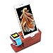 Aerb Rose Wood Charging Stand Bracket Docking Station Stock Cradle Holder for iPhone and Apple Watch 38mm 42mm