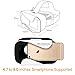 KINGA Clearance Sale VR BOX 3.0 Version 2016 New Version VR Headset Virtual Reality Glasses with Adjustable Lens and Strap for Smartphone 4.7-6.0 Inches Support Android Win and IOS-White Color