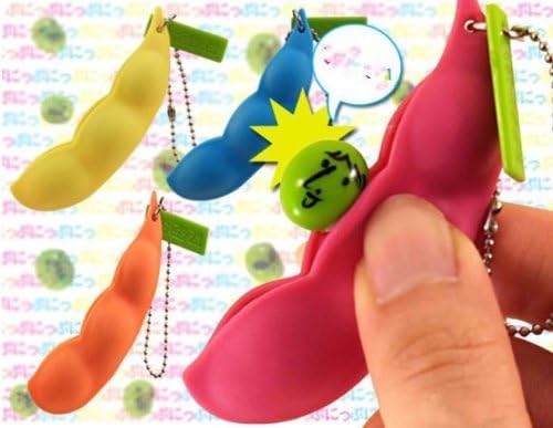 edamame stress relief toy