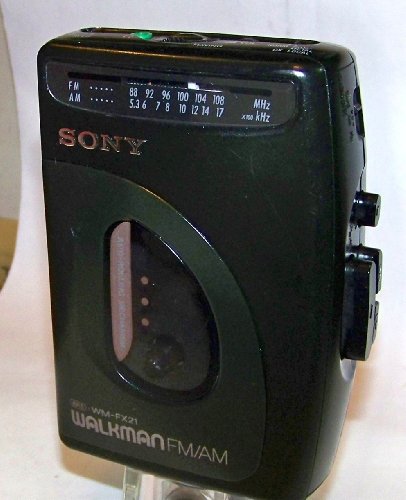 WALKMAN Cassette Radio Model WM-FX21