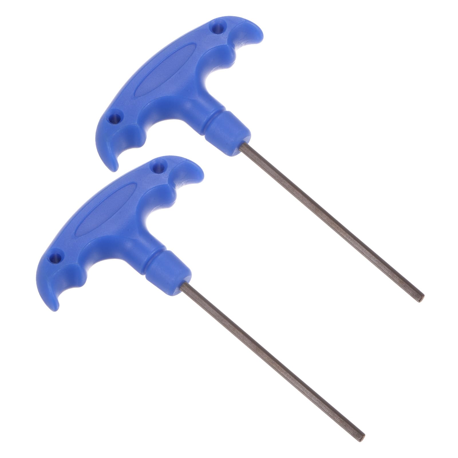 CoCud T-Handle Hex Key, H3 3mm Hex, S2 Steel Metric T-Key Wrench - (Applications: for Basic Home Repair and Mechanical Maintenance), 2-Pieces