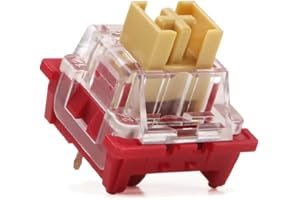 PAKJEL Outemu Custom Switches, 3Pin RGB Silent/Clicky/Linear/Tactile Similar Holy Panda Pre-Lubed Switch for Gaming Mechanical Keyboard (Color : Panda, Size : 30PCS)