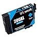 Uniwork Remanufactured Ink Cartridge Replacement for Epson 200 T200XL use for WF-2540 WF-2530 WF-2520 Expression Home XP-410 XP-400 XP-200 Printer (2Black 1Cyan 1 Magenta 1Yellow) 5 Pack