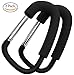 Pack of 2 Handy Stroller Hooks, Multi Purpose Stroller Clips, Perfect Stroller Accessories Clips On Any Baby Stroller Travel Systems, Secure Purses, Diaper Bags, Shopping Bags and Lots More by Attmu