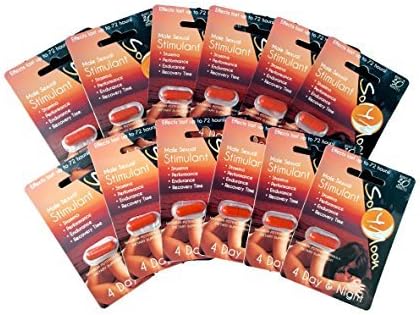 Sol Y Moon All Natural Male Sexual Performance Enhancement Pill (12 Pack) by Sol Y Moon