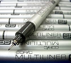 Copic Multiliner SP Black Ink Marker, 0.7 Tip