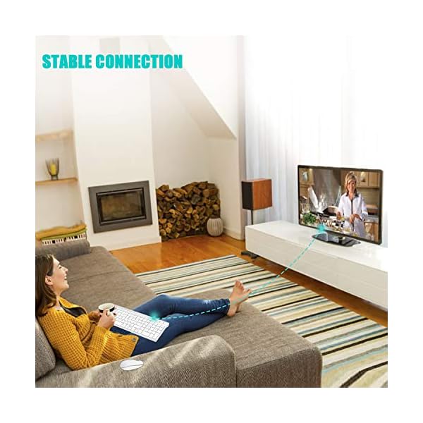 Wireless-Keyboard-and-Mouse-Full-Size-Keyboard-Mouse-Set-Compact-UK-Layout-24Ghz-USB-Receiver-for-PC-Laptop-Tablet-Windows-Mac-Silver-White Wireless Keyboard and Mouse, Full Size Keyboard Mouse Set Compact UK Layout 2.4Ghz USB Receiver for PC Laptop Tablet…