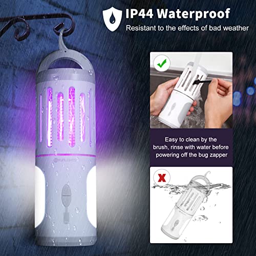 Bug Zapper Outdoor YUNLIGHTS 1800mAh Mosquito Killer USB Rechargeable