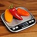 Boldall Portable Digital Kitchen Food Scale with Black Cover, 500 Grams x .01g/.001oz, LCD Display, Tare Function
