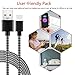 USB Type C Cable, Braided Nylon USB A to USB C Fast Charger Cable for Samsung Galaxy S9/Note 8/S8/S8 Plus/Google Pixel 2/LG G5/G6/V20/HTC 10/Nexus 5X/6P (BlackWhite)