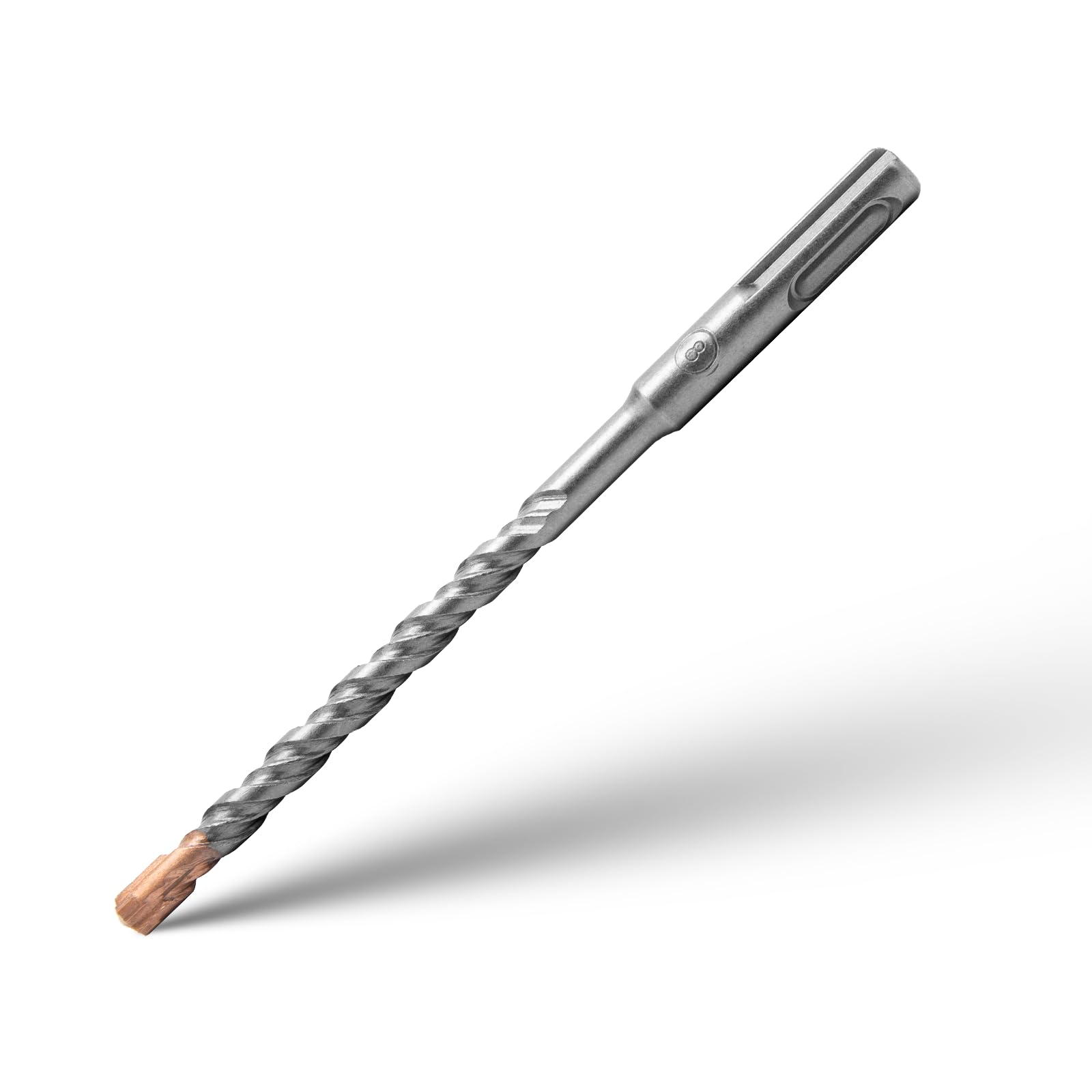 SDS Plus Hammer Drill Bits 8mm x 160mm Cross Drill Bits 4 Cutter Carbide Head Hammer Bit Tungsten Carbide Tip Rotary Impact Masonry Bit for Masonry, Stone, Concrete, Brick, Tiles