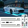 Govee Under Lights for Cars, Dimmable RGB Exterior Car LED Lights with 32 Colors, 7 Scene Modes and Music Mode, 2 Lines…