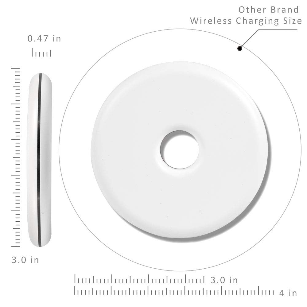 Wireless Charger, Christmas, Wozzako Charging Pad Compatible with iPhone Xs Max/XS/XR/X/8/8 Plus, Samsung Galaxy S9/S9+/S8/S8+/S7/S7 Edge More