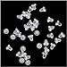 Beadaholique Clear Rubber Bullet Clutch Earring Safety Backs (144)