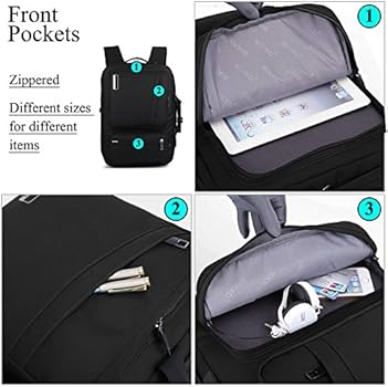 socko 18.4 inch laptop backpack