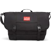 Manhattan Portage New York Messenger Bag Durable 1000D CORDURA&reg; Large Capacity Multi-Pocket For Work Travel College