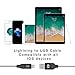 [3 PACK] BYZ iPhone Charger Lightning Cable - [3FT, 6FT, 10FT] Nylon Braided USB cable - Sync Charging Cord for iPhone X 8 Plus 8 7 Plus 7 6S Plus 6 Plus 6S 6, iPad 2 3 4 Mini, iPad Pro Air