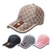Unisex Fashion GG Baseball Caps Adjustable Quick Dry Sports Cap Sun Hat (Black-O)