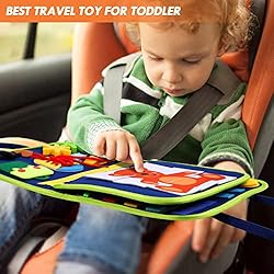 Hooku Busy Board for 1 Year Old, Montessori Toys