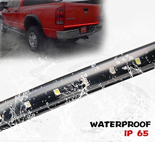 Carrep Universal Truck Tailgate Strip Light Side Bed Light Strips 5 Function Waterproof Turn Signal, Parking, Reverse,Brake Lights (47 inches) - Thumbnail 3