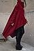 Xuan2Xuan3 Womens Kangaroo Pockets Loose Hoodies Sweatshirts Outerwear Coat Dress, Wine Red, XX-Large