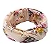 Hippih 4 Pack Women's Headbands Elastic Turban Head Wrap Floal Style Twisted Knotted Hair Band