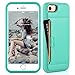 ZVE Case for Apple iPhone 8 and iPhone 7, 4.7 inch, Slim Leather Wallet Case with Credit Card Holder Slot Pocket Protective Case Cover for Apple iPhone 7/8 - Blue