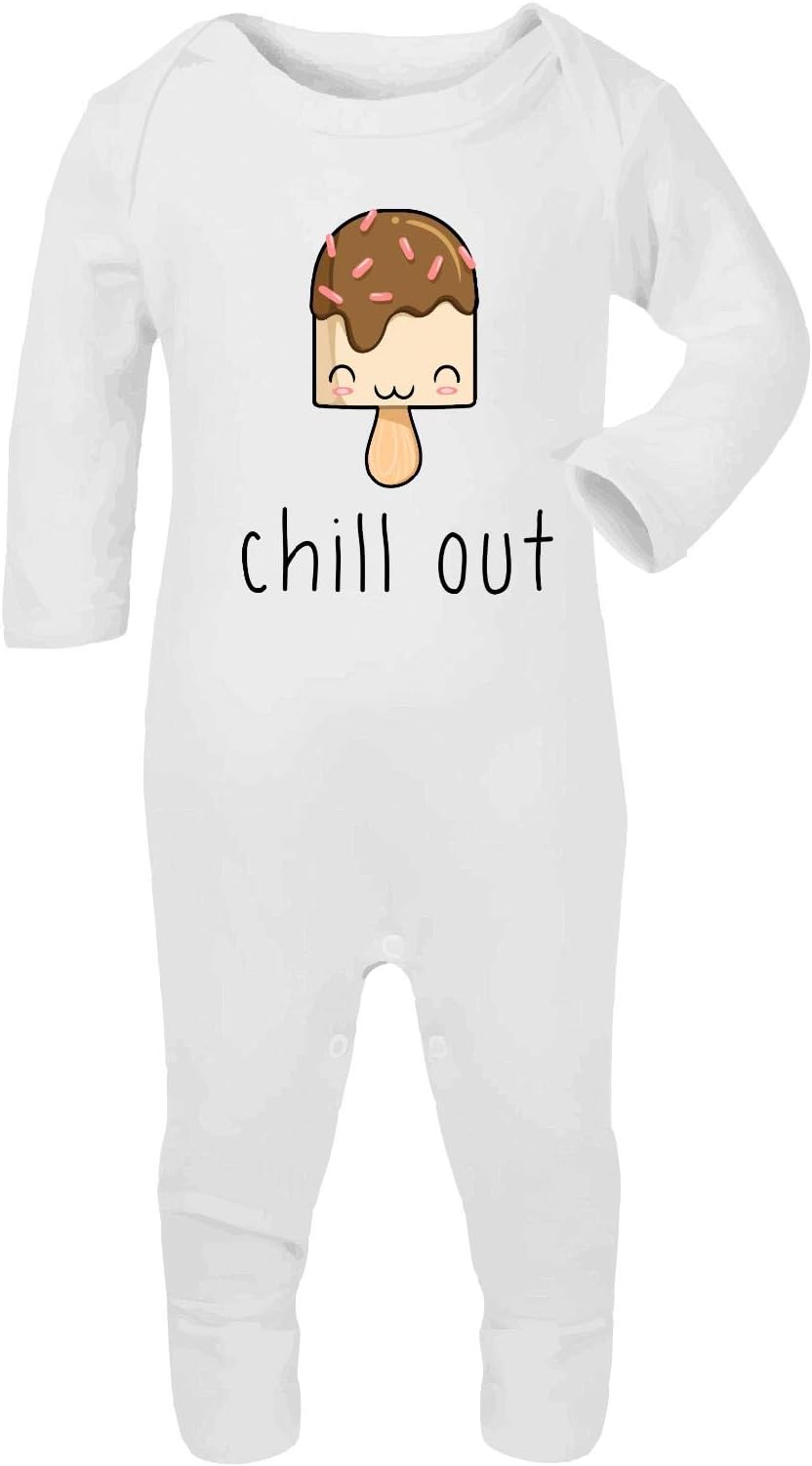 Chill Out ice Lolly Kawaii Style 8 Rompersuit with feet