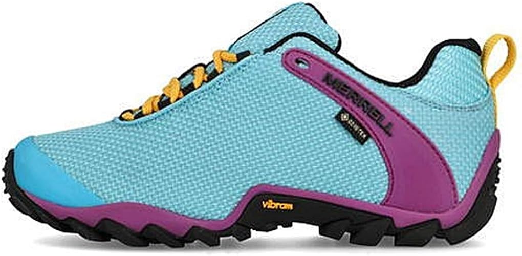Amazon メレル Merrell レディース ハイキングシューズ スニーカー カメレオン8ストームゴアテックス 軽量 防水 カジュアル トラベル ウォーキング Chameleon 8 Storm Gore Tex J ボタン 25 0cm ハイキング トレッキングシューズ