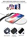 2-in-1 Wireless Fast Charger, Dual Wireless Charging Pad Induction Charger Base for Apple Watch Series 4/3/2/1 & iPhone Xs Max iPhone X 8 Plus Galaxy S8/S9/Plus/Note 8/S7 & All Qi-Enabled Devices