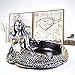 BIGOTTERS Mermaid Ashtray Vintage Cigar Ash Tray Home Decor Bar Smokers(Silver)