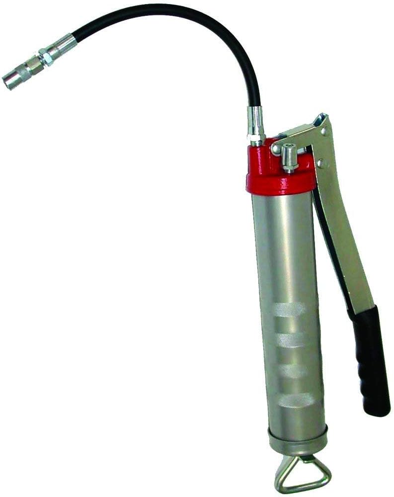 Model HD4AIB Heavy-duty powder-coated grease gun w/ 12" hose - Broken factory...