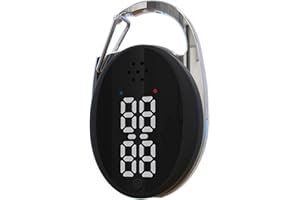 Xtahdge Acoustic Mosquito Repeller 3 Gear USB Rechargeable Hook Type Indoor Outdoor Portable Physical Mosquito Repellent with