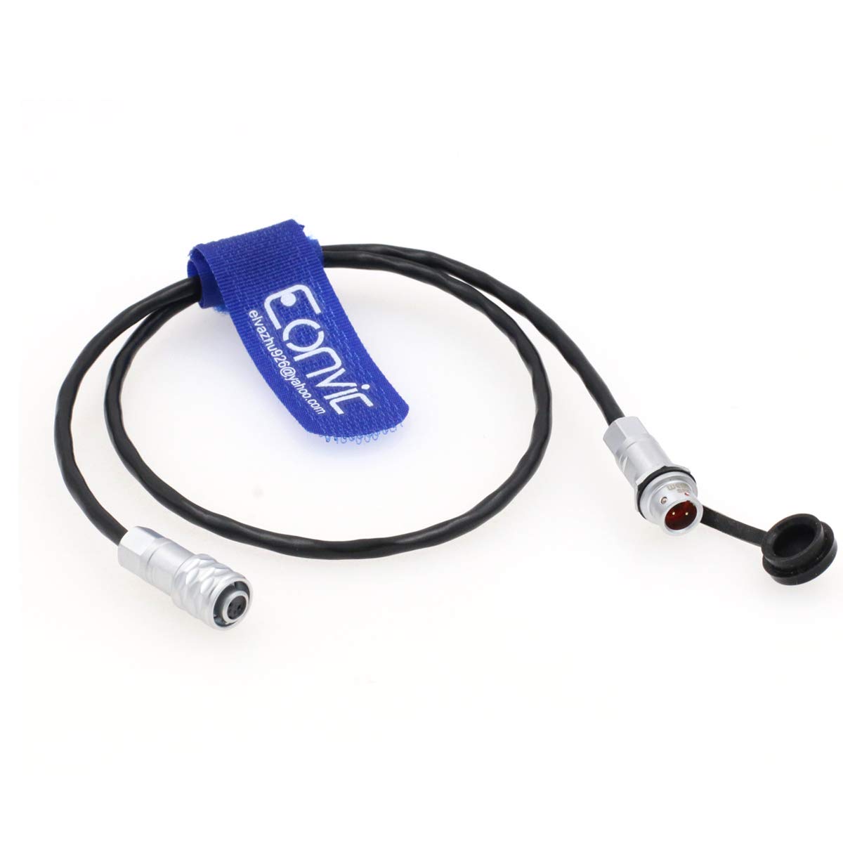 Eonvic SF610 Weipu 2 Pin Male to Female Extension Power Cable for Blackmagic Pocket Cinema Camera 4K