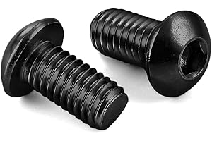 MEWUDECOR 5/16-18 x 3/4" Button Head Socket Cap Screws, Alloy Steel Grade 10.9, Allen Hex Drive, 20 PCS