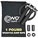 WOD Nation Weighted Jump Rope for Women & Men - 1 Pound (1LB) Adjustable Heavy Speed Jump Rope Handles with Removable Weights