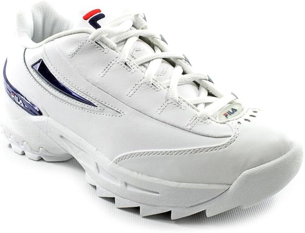 fila white leather sneakers