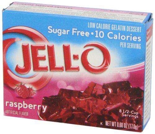 Jell-O Gelatin - Sugar Free Raspbery - 0.6 Ounces - Image 5