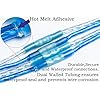 MONOLIT-100PCS-BLUE-Heat-Shrink-Butt-Connectors-Insulated-Waterproof-Marine-Automotive-Grade-Electrical-Wire-Crimp-14-16-Butt-Connectors