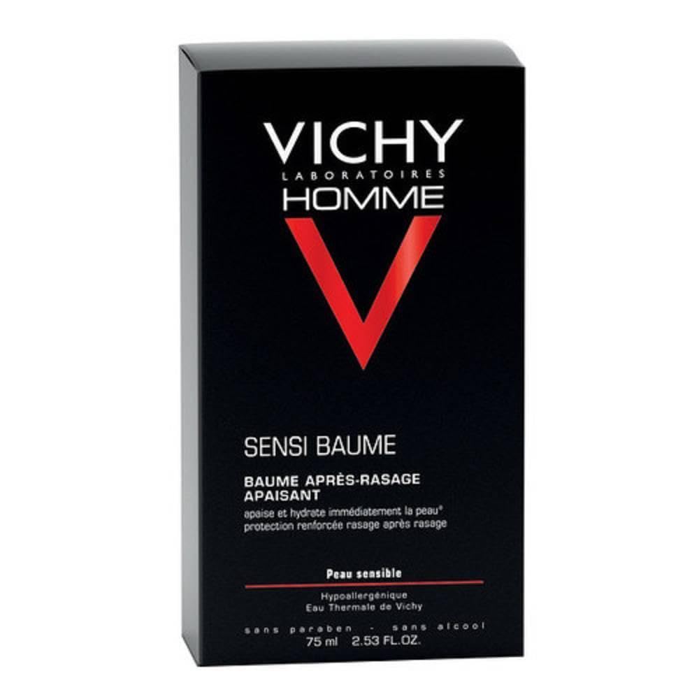 Vichy Homme Sensi Baume Soothing After Shave Balm 75ml
