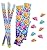 12 Packs of Stationary Sets Party Bag Favors, Stickers, Pencil and Erasers - Play Kreative TM