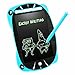 VIKASI LCD Writing Tablet, Robot Pad 8.5 Inch Digital Drawing Board with Screen Lock Function - Electronic Writing Doodle Pad Drawing Board Gifts for Kids (Blue)