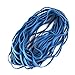 Coopay 12 Inches Extra Large Rubber Bands, 30 Pieces Heavy Duty Trash Can Band Bulk, Strong Elastic for Office Supply School Home, Garbage Cans, File Folders (Blue)