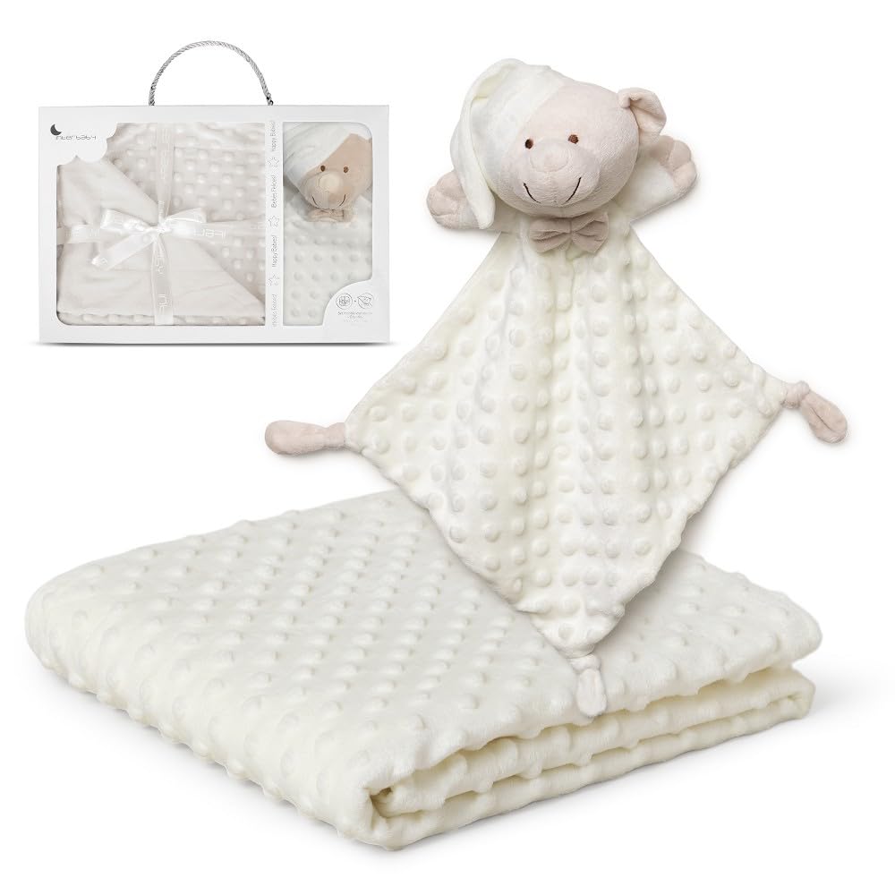 Interbaby PD001-05 Baby Blanket with Beige Doudou Bear 0.72 kg