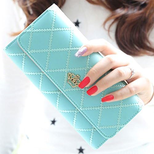 Amazon 誕生日プレゼント レディース財布 ロングウォレット 長財布 Kq6805 176 ブルー 財布