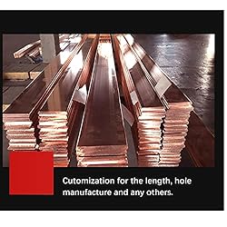 Bopaodao C110 Pure Copper Bus Bar 3mm x 40mm x